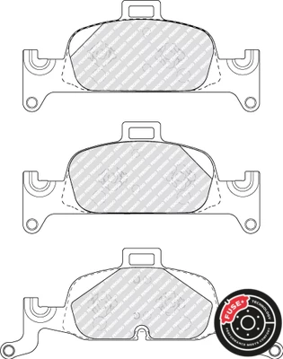 FERODO FDB5101 Brake pad set