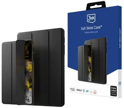 Dėklas 3mk Soft Tablet Case Samsung X816 Tab S9 Plus juodas