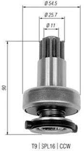 Krumpliaratis, starteris MAGNETI MARELLI 940113020327