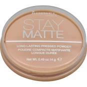 Rimmel - Mattifying powder compact Stay Matte 14 g - 005 Silky Beige kaina