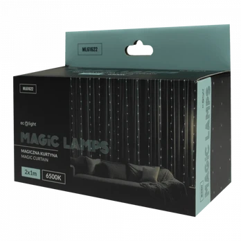 Eco Light Magiczna kurtyna 200led 2m*1m 6500k,dc5v