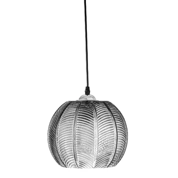 Bloomingville - Adar Pendant Lamp - Grey - Glass