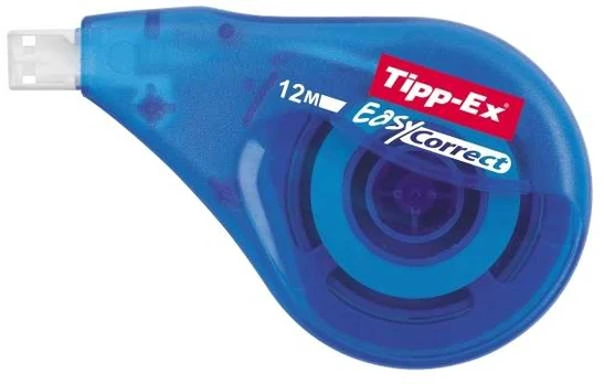 BIC Tipp ex easy Correct, Mėlyna, 12 m, 4.2 mm, 1 pc(s)