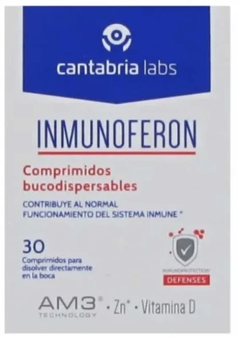 Cantabria Labs INMUNOFERON 60MG orodispersible tablets 30 units