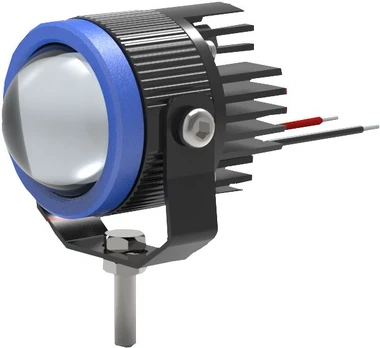 Automobilio lemputė, LED, mėlyna/juoda, 12 V