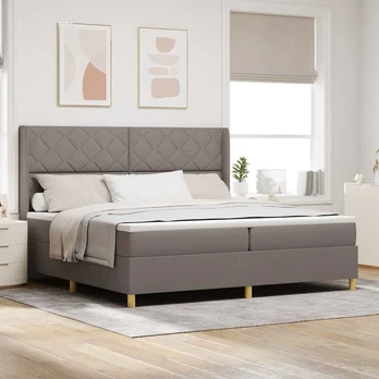 Čiužinys su Lova ir LED Taupe 200x200 cm Audinys