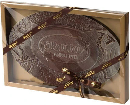 Reljefinis juodasis šokoladas (55%) "Rūta", 500g