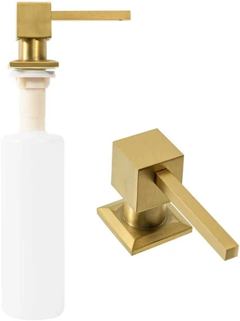 Rea. SKYSČIO DOZATORIUS "SQUARE" 330ml MATINIO AUKSO