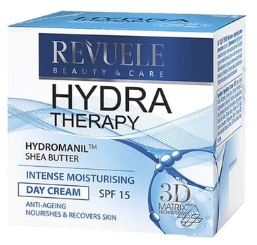 REVUELE HYDRA THERAPY INTENSE MOISTURISING dieninis veido kremas, 50 ml