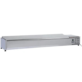 Ingredientų vitrina su dangčiu 9 x 1/3 GN, 200cm