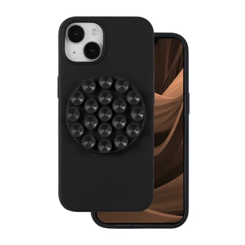 Dėklas Silicone Stick case for iPhone 12 / 12 Pro 6,1' juodas