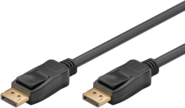 Goobay 64798 DisplayPort Connector Cable 1.4, 2 m, Black