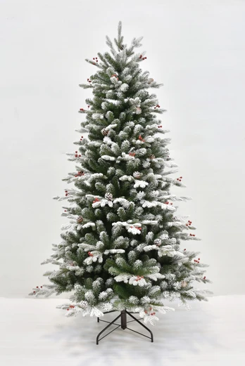 Dirbtinė eglutė FLOCKED MIXED NOBLE SPRUCE, 180 cm