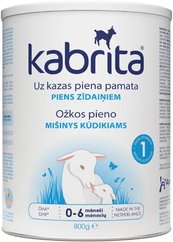 Kabrita® pieno formulė 1 nuo 0 mėn., 800 g - 1 vnt.