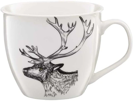 Puodelis porcelanowy Deer Wild 550 ml AMBITION