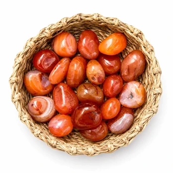 Karneolio būgninukai - Nuo 10 iki 20 g.