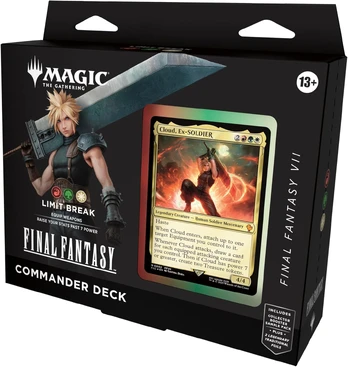 Magic The Gathering – Limit Break Final Fantasy VII Commander kaladė