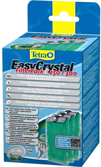 Tetratec EasyCrystal FilterPack C 250/300 kempinės su anglim