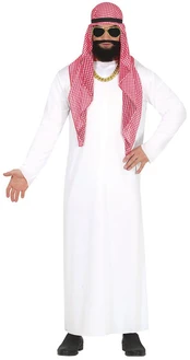 Milijonieriaus Šeicho kostiumas vyrams, Size, Height - XL
