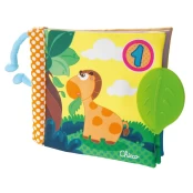 Chicco BABY SENSES minkšta knygutė-kramtukas 1-2-3, 00072376000000 kaina
