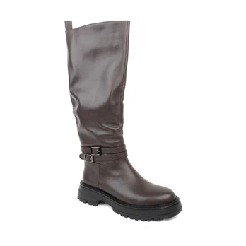 Auliniai moterims, Dark Brown, Boots
