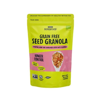 Sėklų granola „Hunger Control“, ekologiška
