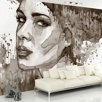Artgeist Fototapetas - Juodas Lady