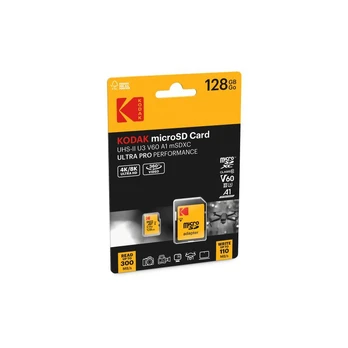 Kodak MicroSDXC 128GB UHS-II U3 A1 V60 Ultra Pro