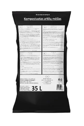Arklių mėšlas daržovėms, gėlėms, daigams kompostuotas, birios, 35 l kaina