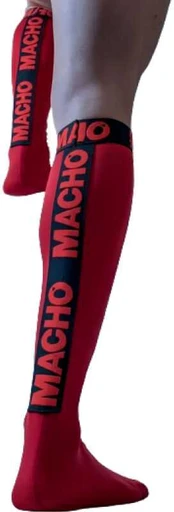 Macho Underwear MACHO - THIN SOCKS ONE SIZE Raudonas