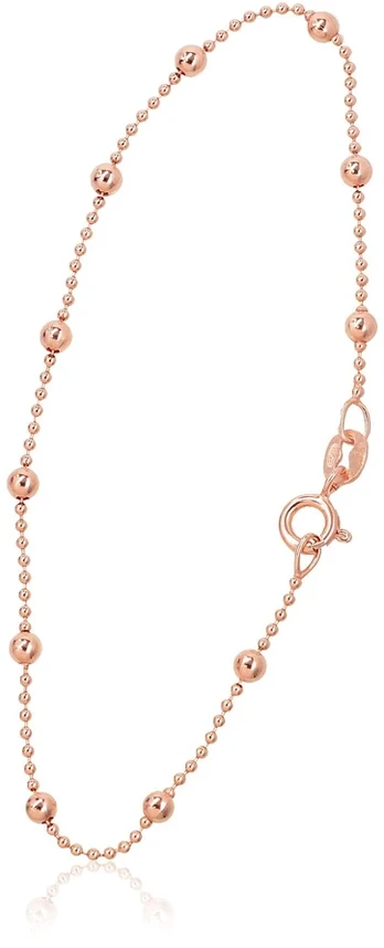 Sidabrinė grandinėlė Bead 1-3 mm - 18 - 1.9 g. - 1-3 mm.
