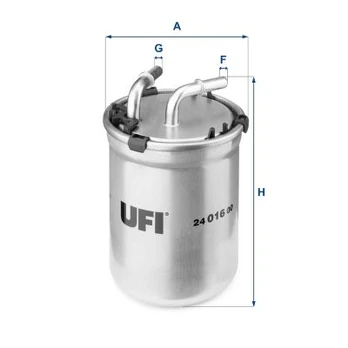 Kuro filtras UFI 24.016.00