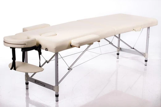 Sulankstomas masažo stalas RESTPRO® ALU 2 (M) Cream
