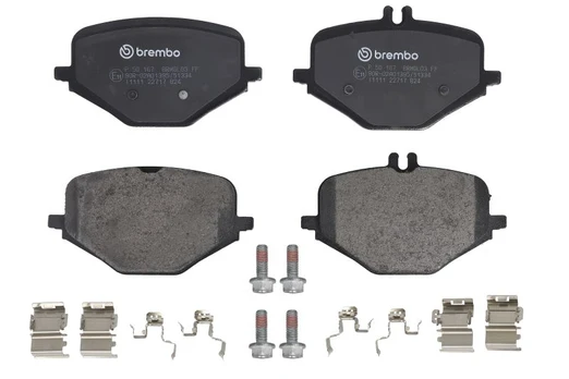 Stabdžių trinkelių rinkinys, diskinis stabdys BREMBO P 50 167