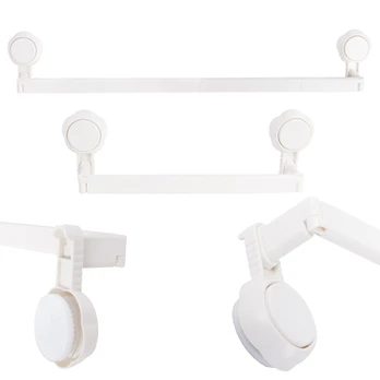 Verk Group Wall-mounted bathroom towel rail adjustable holder
