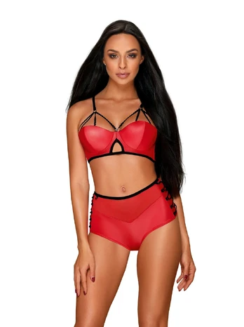 2-jų dalių Komplektas Leatheria Red