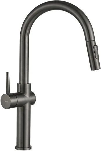 Virtuvinis maišytuvas Rea Fresh High, Titanium