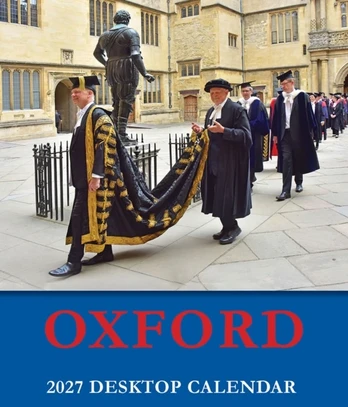 Oxford Large Desktop Calendar - 2027