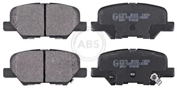 Stabdžių trinkelių rinkinys, diskinis stabdys A.B.S. 37975