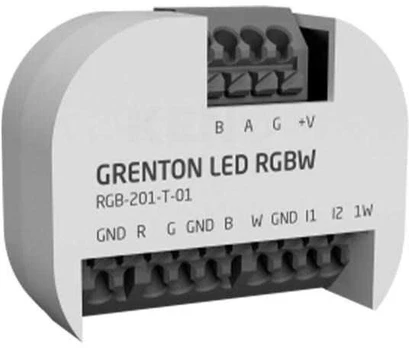 GRENTON LED DIMMING MODULE RGBW/ 1-WIRE/ DIGITAL INPUTS (2 INPUTS)/ RECESSED/ TF-BUS