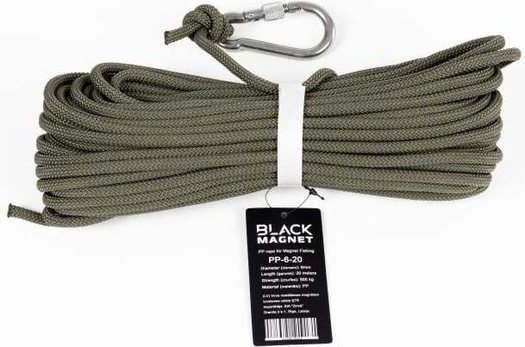 Virvė Magnet Rope, 2000 cm, pilka