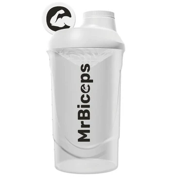 MrBiceps Opal White Shaker, 600 ml