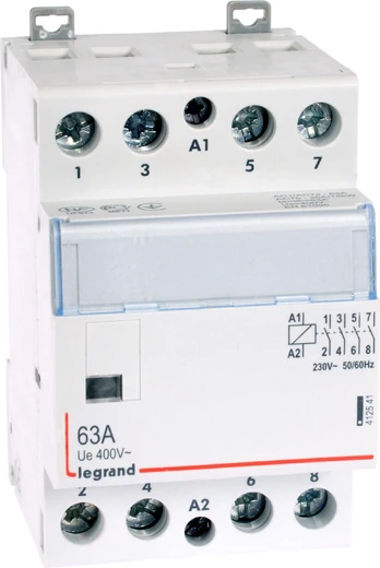 Legrand modulinis kontaktorius 63A 4NO 0R 230V AC SM363 - 412541