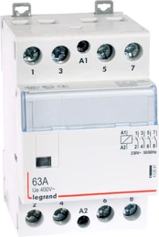 Legrand modulinis kontaktorius 63A 4NO 0R 230V AC SM363 - 412541 kaina