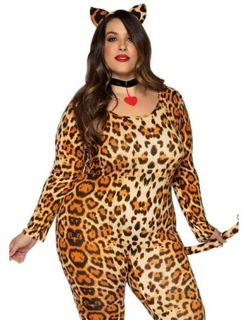 Leg Avenue Europe Leopard kostume Plus