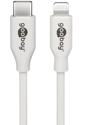 Kabelis Goobay 39448 Lightning - USB-C USB charging and sync cable, 2 m kaina
