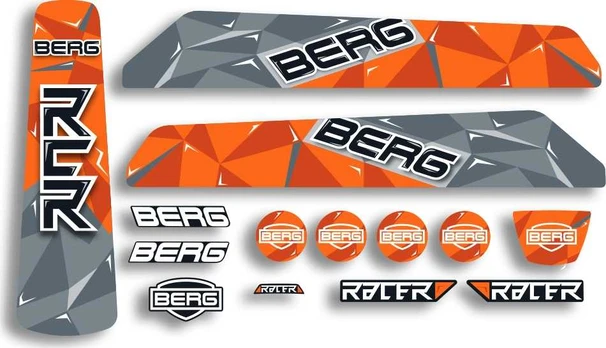 Berg Reppy - Sticker set Racer