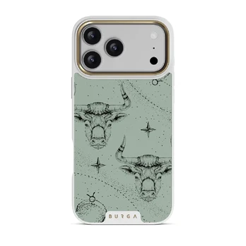 Taurus - iPhone 17 Pro Max Case, Elite Light (MagSafe) / Gold / Turquoise