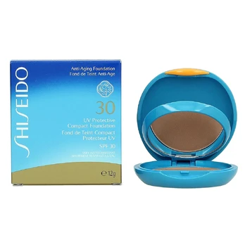 Shiseido Compact Poeder Shiseido Zonproducten Foundation Poeder Uv Protective Compact Foundation Medium Beige Spf30 12 Gr