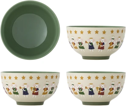 Bloomingville - Peo Bowl - Nature - Stoneware